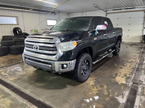 2017 Toyota Tundra for sale at Monster Motors in Michigan Center MI