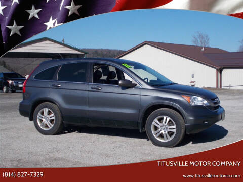 2011 Honda CR-V for sale at Titusville Motor Company in Titusville PA