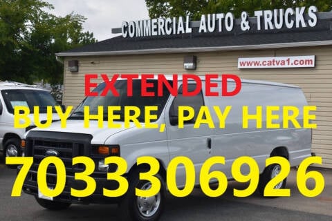 2012 Ford E-Series for sale at Commercial Auto & Trucks in Manassas VA