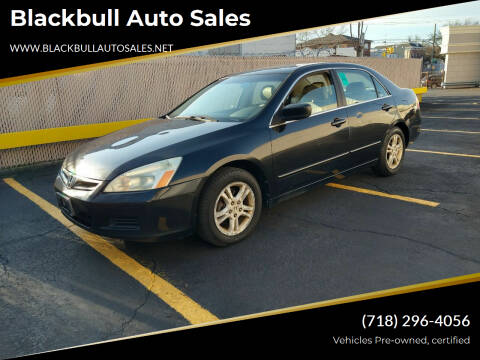2007 Honda Accord for sale at Blackbull Auto Sales in Ozone Park NY