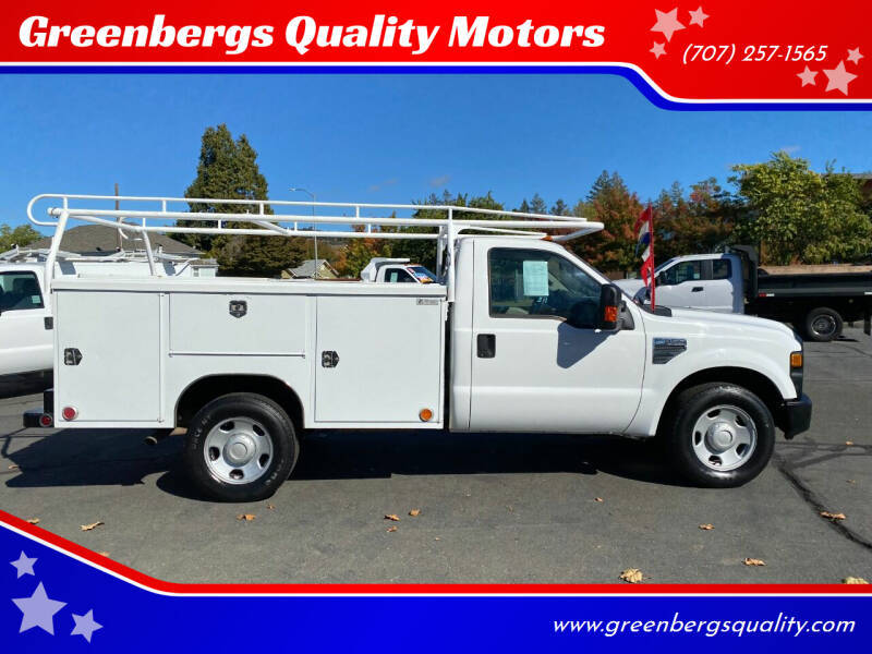 2008 Ford F-350 Super Duty for sale at Greenbergs Quality Motors in Napa CA