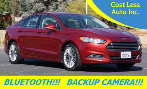 2013 Ford Fusion for sale at Cost Less Auto Inc. in Rocklin CA