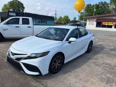 2021 Toyota Camry for sale at BRAMLETT MOTORS in Hope AR
