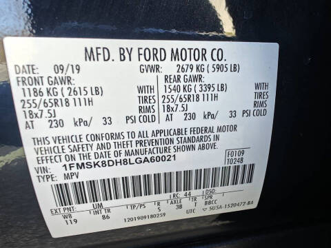 2020 Ford Explorer XLT