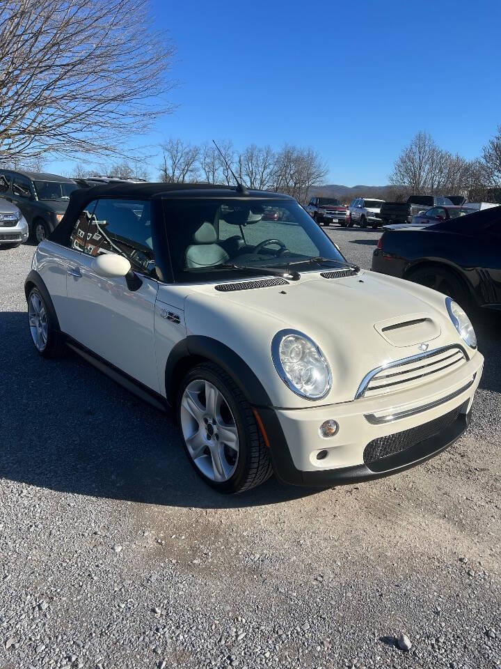 Off white 2008 MINI Cooper S Convertible S 2dr Convertible 1