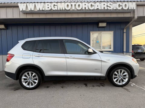 2014 BMW X3 for sale at BG MOTOR CARS in Naperville IL