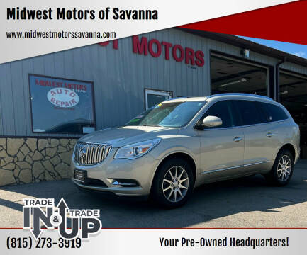2014 Buick Enclave for sale at Midwest Motors of Savanna in Savanna IL