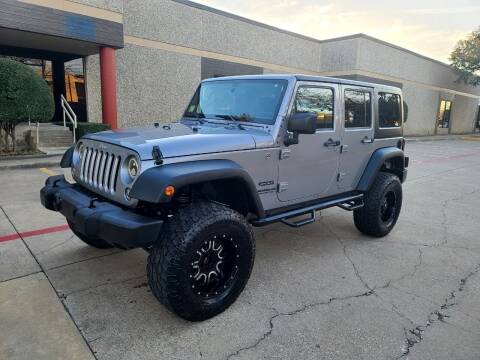 2015 Jeep Wrangler Unlimited for sale at DFW Autohaus in Dallas TX