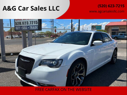 2018 Chrysler 300 for sale at A&G Car Sales  LLC in Tucson AZ