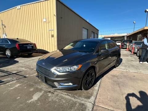 2018 Ford Fusion for sale at CONTRACT AUTOMOTIVE in Las Vegas NV