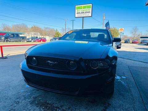 2014 Ford Mustang for sale at Shock Motors in Garland TX