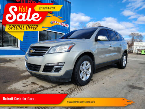 2014 Chevrolet Traverse for sale at Detroit Cash for Cars in Warren MI