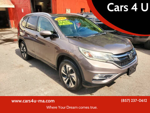 2015 Honda CR-V for sale at Cars 4 U in Haverhill MA