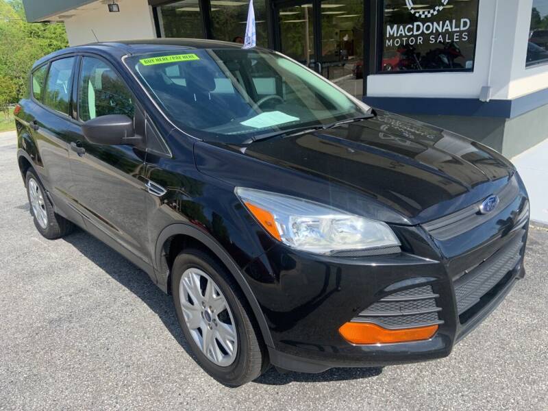 2013 Ford Escape for sale at MacDonald Motor Sales in High Point NC