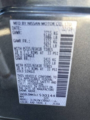 2020 Infiniti QX60 Luxe