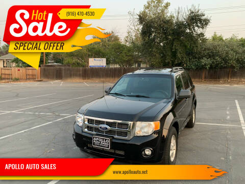 2010 Ford Escape for sale at APOLLO AUTO SALES in Sacramento CA