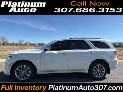 2023 Dodge Durango for sale at Platinum Auto in Gillette WY