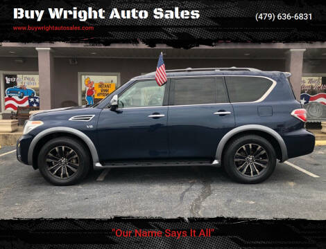 2018 Nissan Armada for sale at Buy Wright Auto Sales in Rogers AR