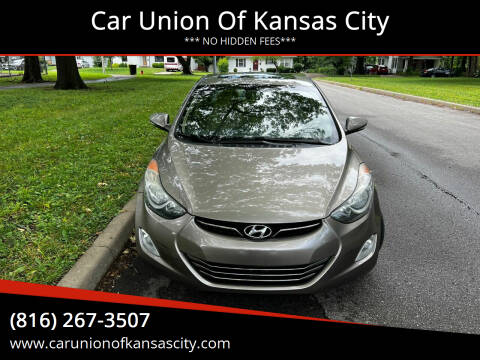 2012 Hyundai Elantra for sale at Car Union Of Kansas City in Kansas City MO