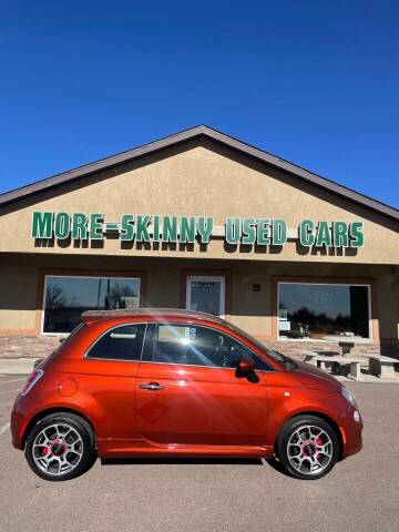 2015 FIAT 500 for sale at More-Skinny Used Cars in Pueblo CO