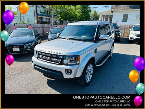 2016 Land Rover LR4 for sale at One Stop Auto Care LLC in Columbus OH