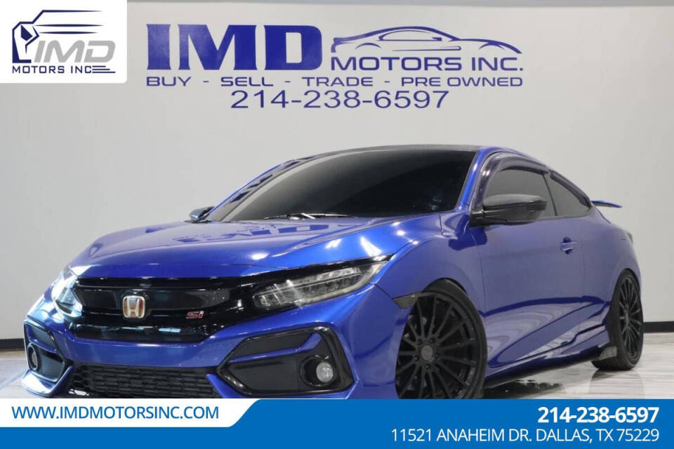 2018 Honda Civic for sale at IMD MOTORS, INC in Dallas, TX