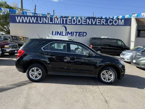 2015 Chevrolet Equinox for sale at Unlimited Auto Sales in Denver CO