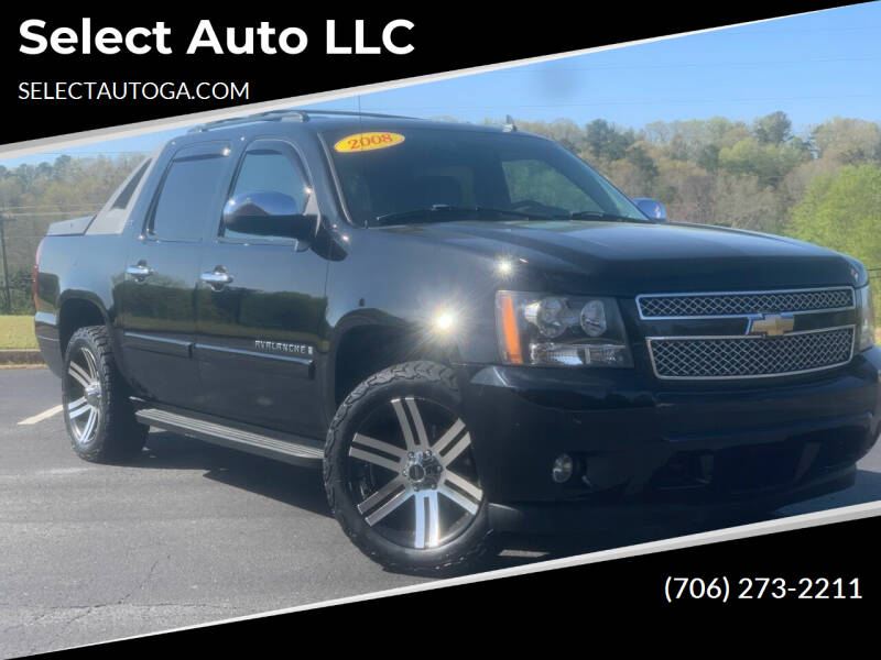 2008 Chevrolet Avalanche for sale at Select Auto LLC in Ellijay GA