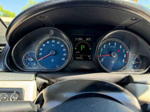 2013 Maserati GranTurismo Sport