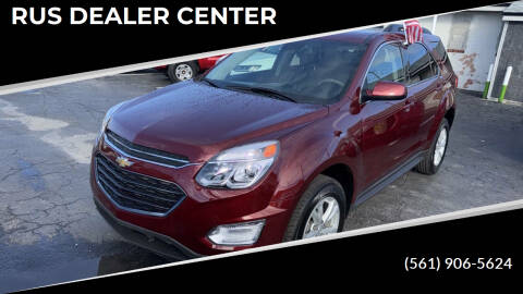 2017 Chevrolet Equinox for sale at RUS DEALER CENTER in Lake Worth FL