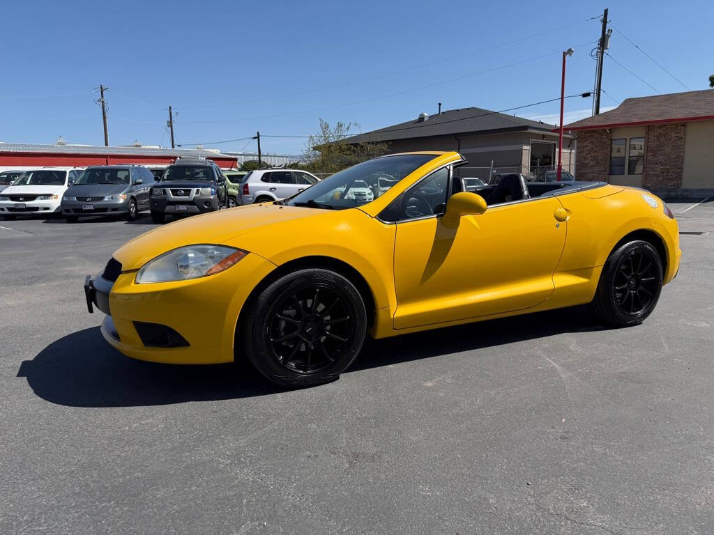 Yellow 2009 Mitsubishi Eclipse Spyder GT Convertible GT 2dr Convertible 12