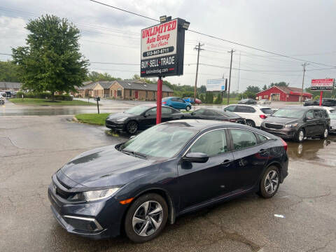 2020 Honda Civic for sale at Unlimited Auto Group in West Chester OH