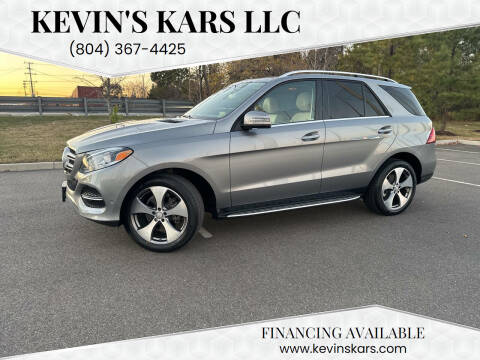 2016 Mercedes-Benz GLE for sale at Kevin's Kars LLC in Richmond VA