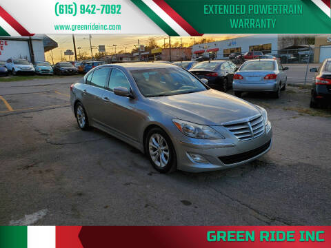 2013 Hyundai Genesis for sale at Green Ride Inc in Nashville TN