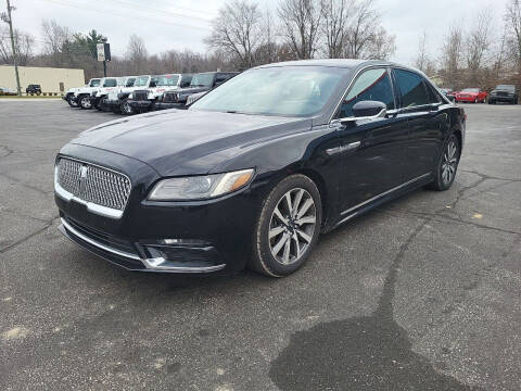 2017 Lincoln Continental for sale at Cruisin' Auto Sales in Madison IN