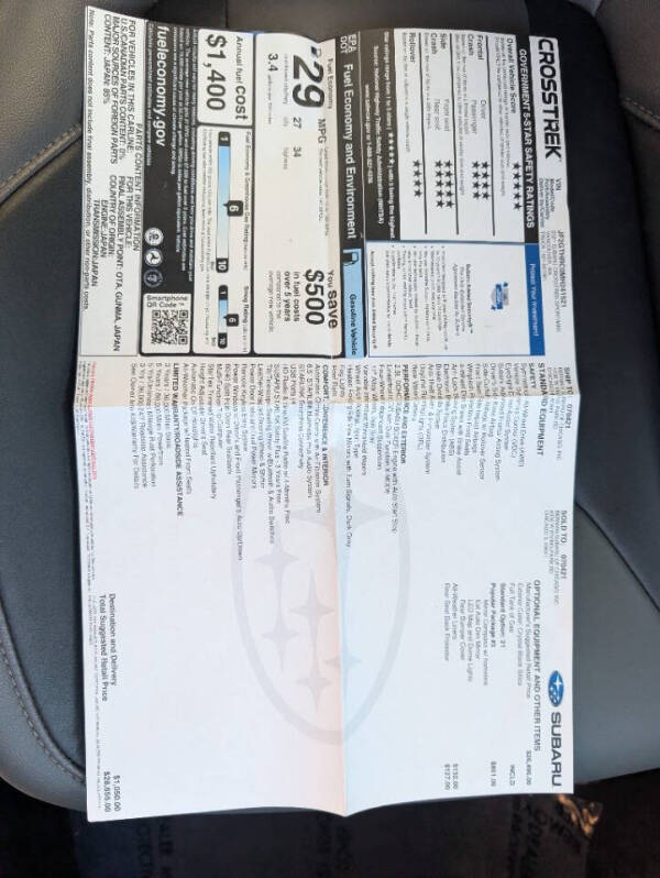 2021 Subaru Crosstrek Sport