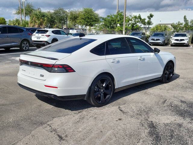 2024 Honda Accord Hybrid Sport-L