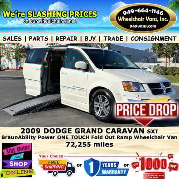2009 Dodge Grand Caravan for sale at Wheelchair Vans Inc in Laguna Hills CA