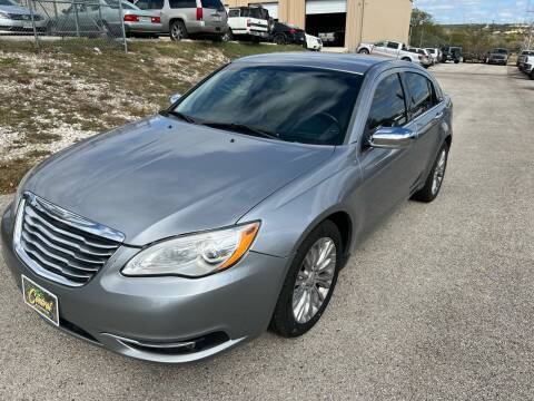 2013 Chrysler 200 for sale at Central Automotive in Kerrville TX