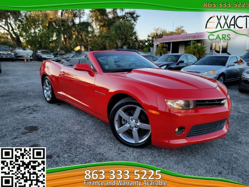 2015 Chevrolet Camaro for sale at Exxact Cars in Lakeland FL