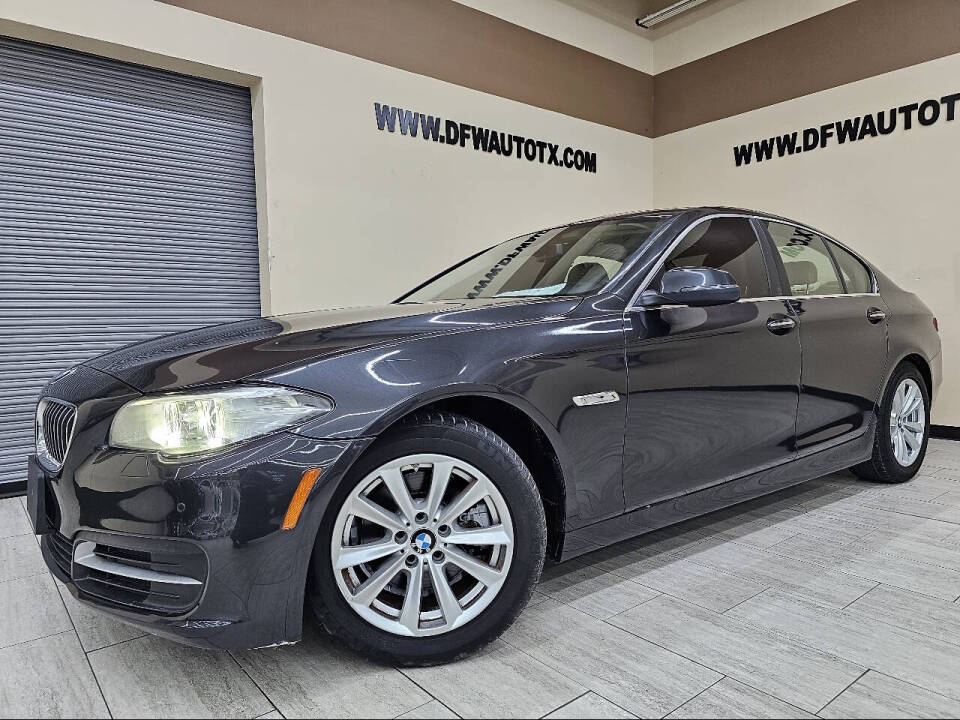 2014 BMW 5 Series for sale at DFW Auto & Services Inc in Fort Worth, TX