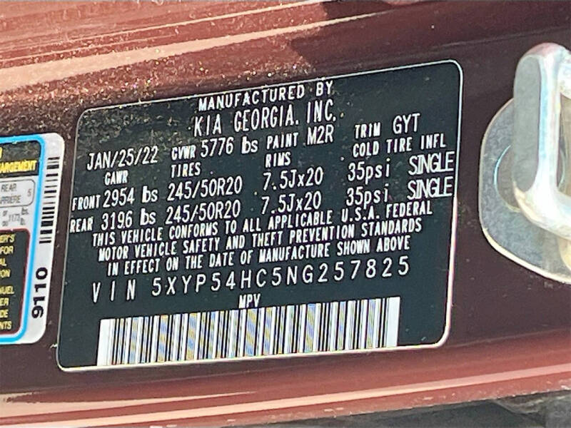 2022 Kia Telluride SX