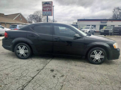 2012 Dodge Avenger for sale at City Wide Auto Sales in Roseville MI
