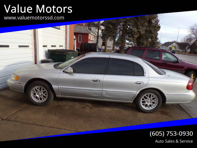 2000 Lincoln Continental for sale at Value Motors in Watertown SD