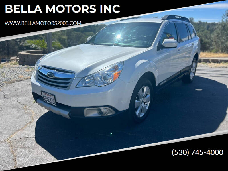 2012 Subaru Outback for sale at BELLA MOTORS INC in Auburn CA