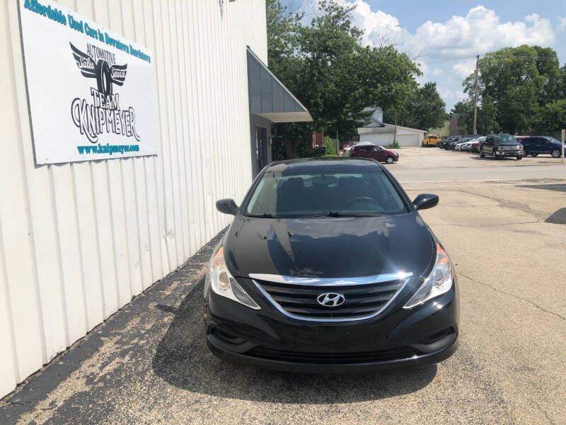 Used 2014 Hyundai Sonata GLS with VIN 5NPEB4AC8EH878026 for sale in Beardstown, IL