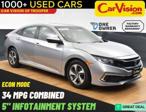 2021 Honda Civic for sale at Car Vision of Trooper in Norristown PA