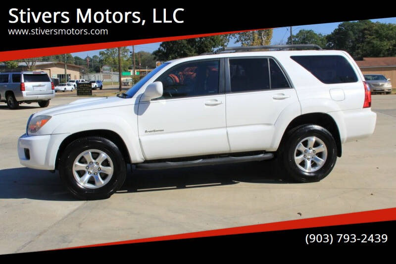 2007 Toyota 4Runner for sale at Stivers Motors, LLC in Nash TX