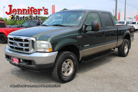 2003 Ford F-250 Super Duty for sale at Jennifer's Auto Sales in Spokane Valley WA
