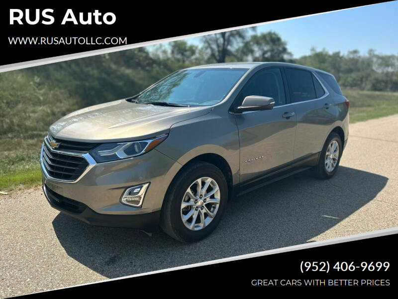 2018 Chevrolet Equinox for sale at RUS Auto in Shakopee MN